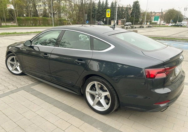 Audi A5 cena 119499 przebieg: 112500, rok produkcji 2018 z Tarnów małe 667